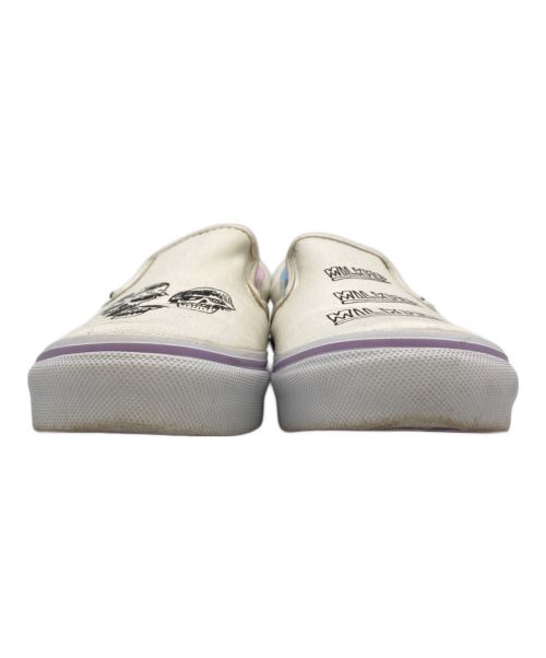 VANS（ヴァンズ）VANS (バンズ) MILK FED. (ミルクフェド) シューズ アイボリー×ピンク サイズ:23.5の古着・服飾アイテム