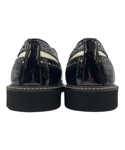 HARUTA（ハルタ）HARUTA (ハルタ) MILK FED. (ミルクフェド) シューズ ブラック×ホワイト サイズ:24.5 未使用品の古着・服飾アイテム