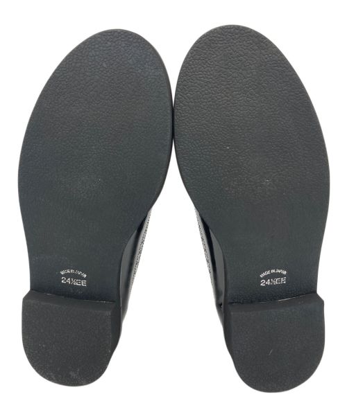 HARUTA（ハルタ）HARUTA (ハルタ) MILK FED. (ミルクフェド) シューズ ブラック×ホワイト サイズ:24.5 未使用品の古着・服飾アイテム