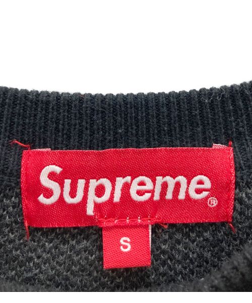 SUPREME（シュプリーム）SUPREME (シュプリーム) セーター ブラック サイズ:Sの古着・服飾アイテム
