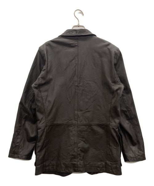 PAUL SMITH（ポールスミス）PAUL SMITH (ポールスミス) レザージャケット ダークブラウン サイズ:Mの古着・服飾アイテム