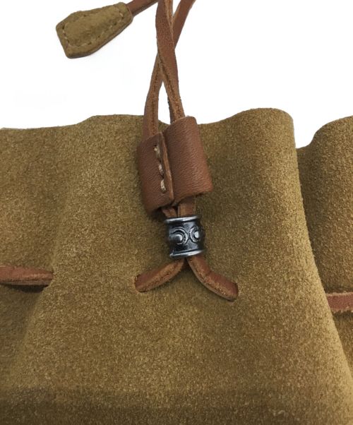 Coleman（コールマン）Coleman (コールマン) レザーマントルポーチ ブラウンの古着・服飾アイテム