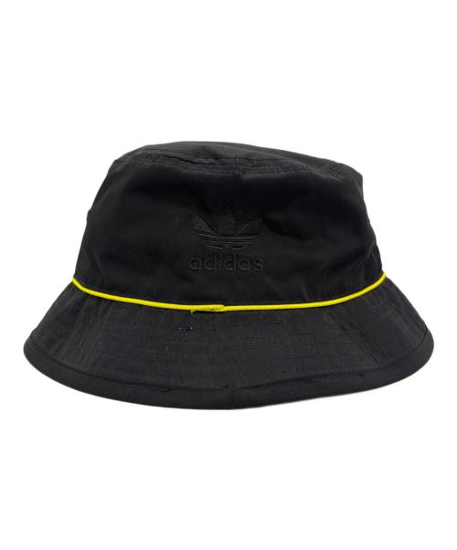 adidas（アディダス）adidas (アディダス) FIORUCCI (フィオルッチ) バケットハット ブラック 未使用品の古着・服飾アイテム
