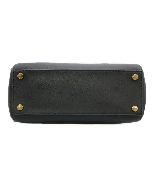 MICHAEL KORS（マイケル・コース）MICHAEL KORS (マイケルコース) 2WAYショルダーバッグ ブラックの古着・服飾アイテム