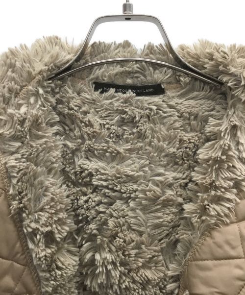 MACKINTOSH（マッキントッシュ）MACKINTOSH (マッキントッシュ) 裏ボアキルティングコート ベージュ サイズ:82の古着・服飾アイテム