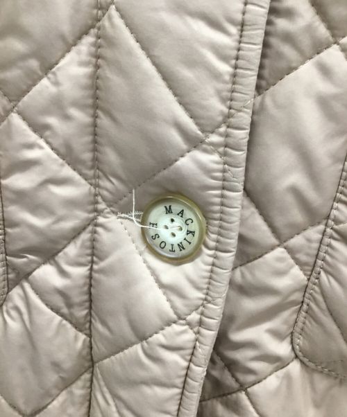 MACKINTOSH（マッキントッシュ）MACKINTOSH (マッキントッシュ) 裏ボアキルティングコート ベージュ サイズ:82の古着・服飾アイテム