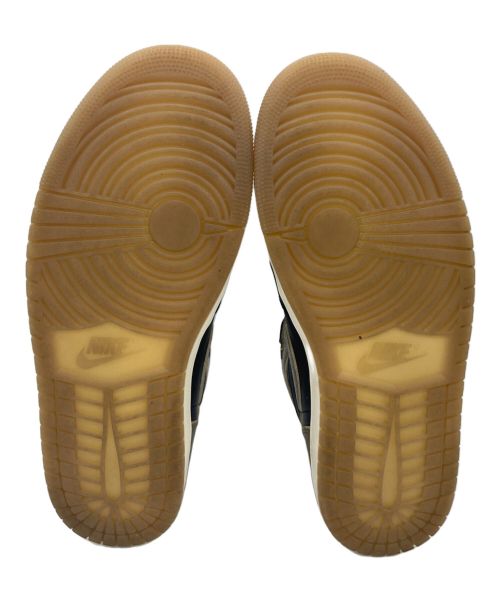 NIKE（ナイキ）NIKE (ナイキ) Air Jordan 1 Retro High OG ゴールド×ブラック サイズ:28.5の古着・服飾アイテム