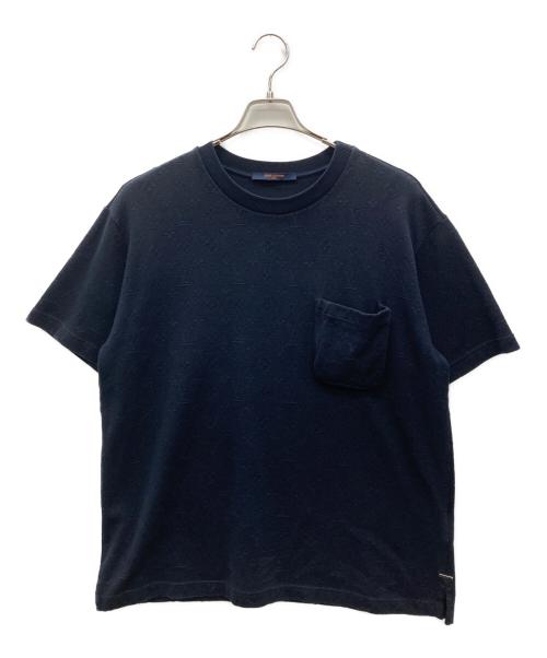 LOUIS VUITTON（ルイ ヴィトン）LOUIS VUITTON (ルイ ヴィトン) 3DポケットモノグラムTシャツ ネイビー サイズ:Lの古着・服飾アイテム
