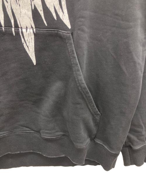 GIVENCHY（ジバンシィ）GIVENCHY (ジバンシィ) スネークプリントフーディ ブラック サイズ:Mの古着・服飾アイテム