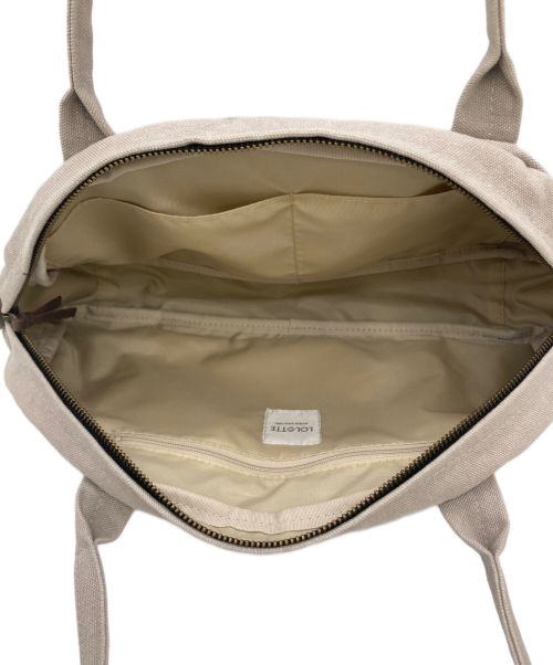 LOLOTTE（ロロット）LOLOTTE (ロロット) ミニボストンバッグ ベージュの古着・服飾アイテム