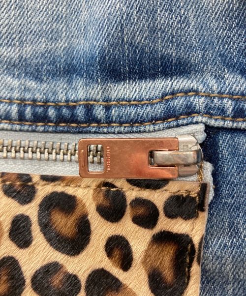 DIESEL（ディーゼル）DIESEL (ディーゼル) 切替デニムジャケット ブルー サイズ:XSの古着・服飾アイテム