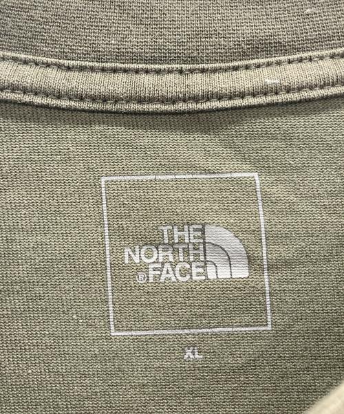 THE NORTH FACE（ザ ノース フェイス）THE NORTH FACE (ザ ノース フェイス) ロングスリーブポケットTシャツ カーキ サイズ:XLの古着・服飾アイテム