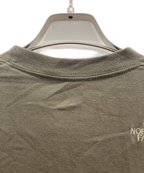 THE NORTH FACE（ザ ノース フェイス）THE NORTH FACE (ザ ノース フェイス) ロングスリーブポケットTシャツ カーキ サイズ:XLの古着・服飾アイテム