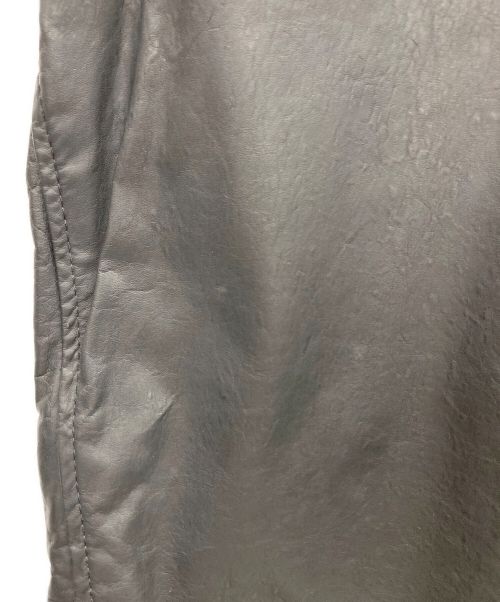 RANDY RIOS（ランディーライオス）RANDY RIOS (ランディーライオス) ウエスタンレザーベスト ブラック サイズ:38の古着・服飾アイテム