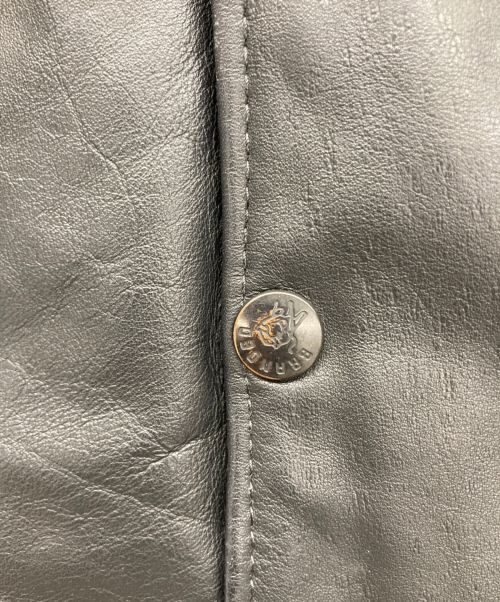 RANDY RIOS（ランディーライオス）RANDY RIOS (ランディーライオス) ウエスタンレザーベスト ブラック サイズ:38の古着・服飾アイテム