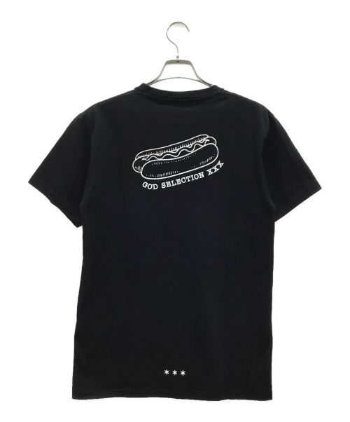 GOD SELECTION XXX（ゴッドセレクショントリプルエックス）GOD SELECTION XXX (ゴッドセレクショントリプルエックス) プリントTシャツ ブラック サイズ:Mの古着・服飾アイテム