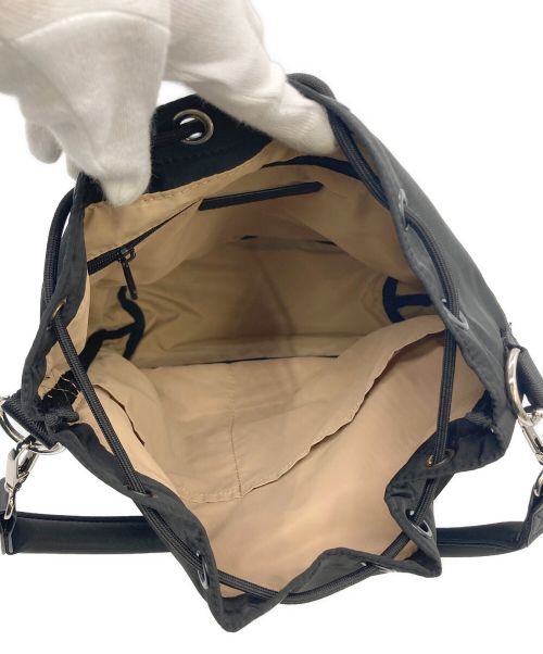 green label relaxing（グリーンレーベルリラクシング）green label relaxing (グリーンレーベルリラクシング) 2WAYナイロンバッグ ブラックの古着・服飾アイテム