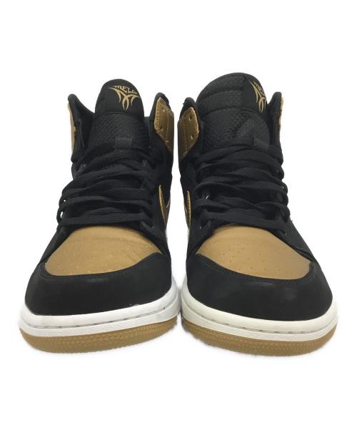 NIKE（ナイキ）NIKE (ナイキ) Air Jordan 1 Retro High (エアジョーダン1 レトロ ハイ) ブラック×ベージュ サイズ:28.5の古着・服飾アイテム