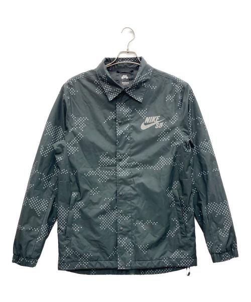 NIKE（ナイキ）NIKE (ナイキ) スケートボーディングコーチジャケット グレー サイズ:Mの古着・服飾アイテム