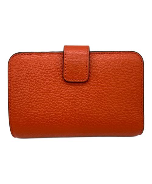 FURLA（フルラ）FURLA (フルラ) 2つ折り財布 オレンジの古着・服飾アイテム