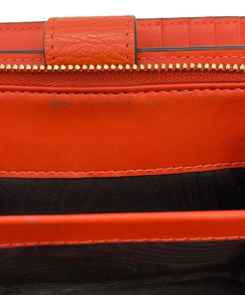 FURLA（フルラ）FURLA (フルラ) 2つ折り財布 オレンジの古着・服飾アイテム