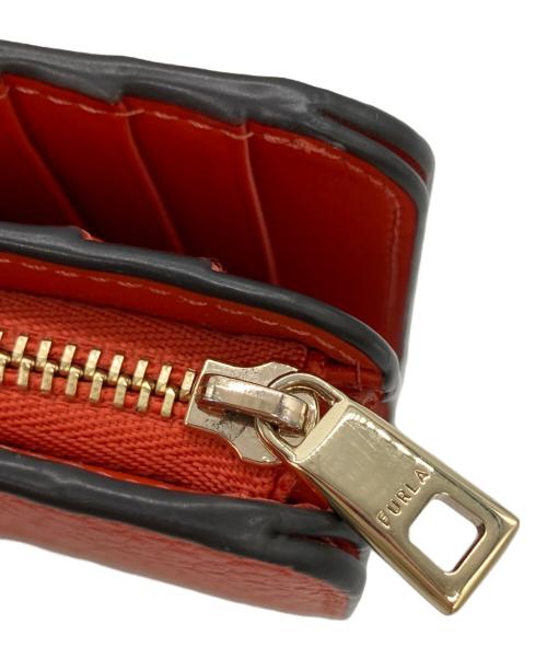 FURLA（フルラ）FURLA (フルラ) 2つ折り財布 オレンジの古着・服飾アイテム
