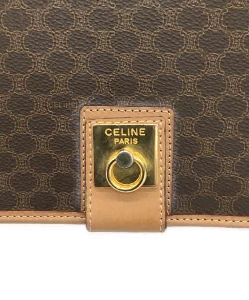CELINE（セリーヌ）CELINE (セリーヌ) ショルダーバッグ ブラウンの古着・服飾アイテム