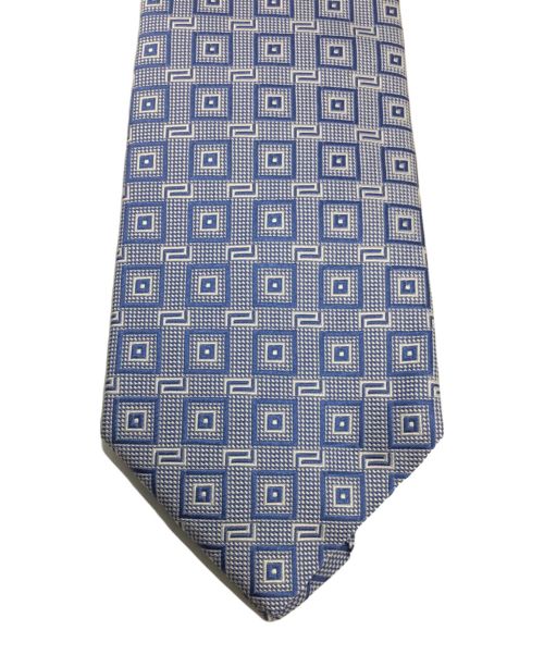 VERSACE（ヴェルサーチェ）VERSACE (ヴェルサーチ) ネクタイ ブルー サイズ:表記無し 未使用品の古着・服飾アイテム