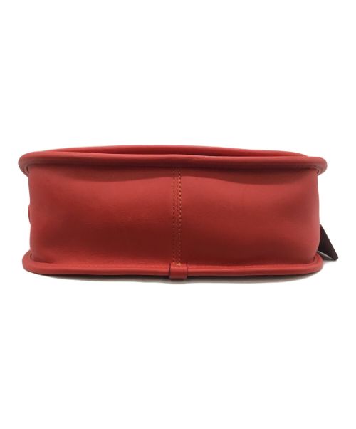 DISNEY（ディズニー）DISNEY (ディズニー) COACH (コーチ) ショルダーバッグ レッドの古着・服飾アイテム