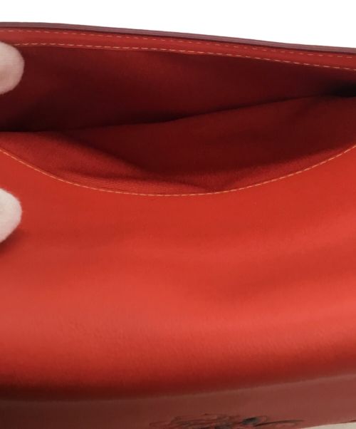 DISNEY（ディズニー）DISNEY (ディズニー) COACH (コーチ) ショルダーバッグ レッドの古着・服飾アイテム