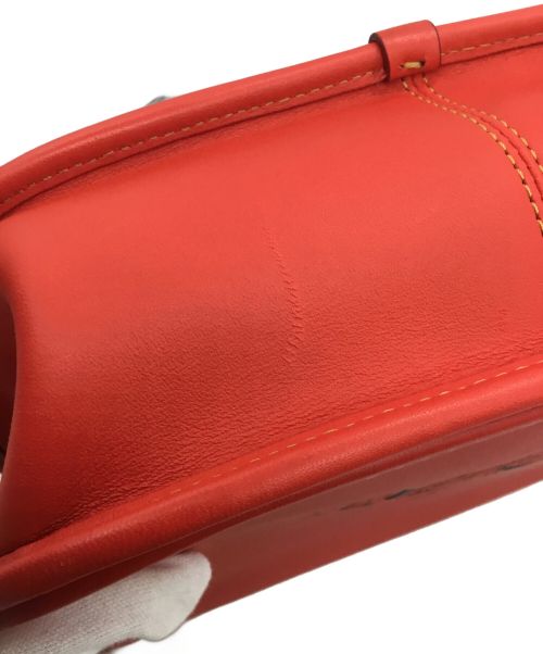 DISNEY（ディズニー）DISNEY (ディズニー) COACH (コーチ) ショルダーバッグ レッドの古着・服飾アイテム