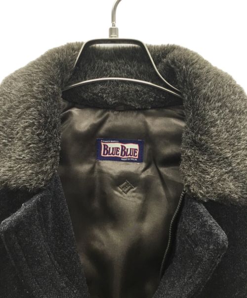 BLUE BLUE（ブルーブルー）BLUE BLUE (ブルーブルー) フライトジャケット グレー サイズ:Mの古着・服飾アイテム