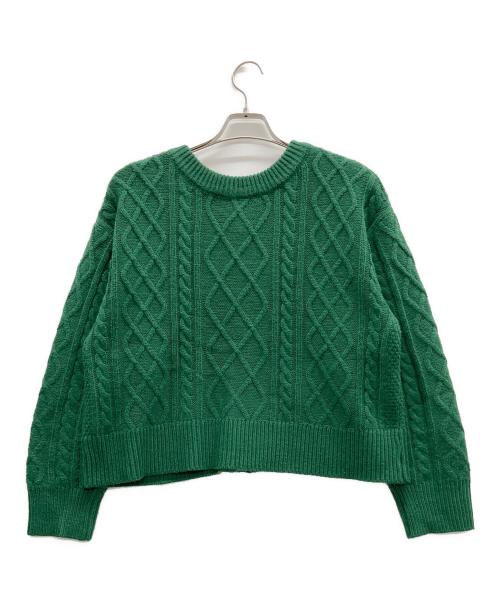 FREAK'S STORE（フリークスストア）FREAK'S STORE (フリークスストア) セットアップニット グリーン サイズ:Freeの古着・服飾アイテム