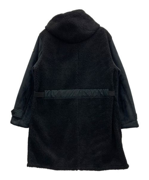 Schott（ショット）Schott (ショット) ボア切替コート ブラック サイズ:XLの古着・服飾アイテム