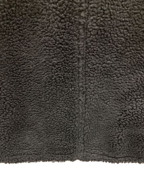 Schott（ショット）Schott (ショット) ボア切替コート ブラック サイズ:XLの古着・服飾アイテム