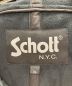Schott (ショット) ボア切替コート ブラック サイズ:XL：11000円