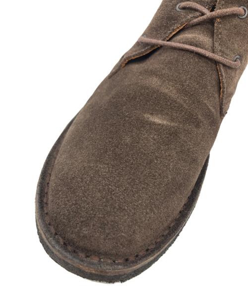 Manovie Toscane（マノヴィエ トスカーナ）Manovie Toscane (マノヴィエ トスカーナ) チャッカブーツ ブラウン サイズ:40の古着・服飾アイテム