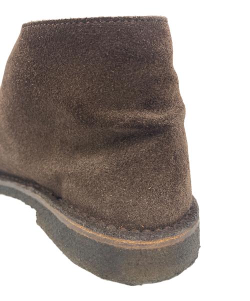 Manovie Toscane（マノヴィエ トスカーナ）Manovie Toscane (マノヴィエ トスカーナ) チャッカブーツ ブラウン サイズ:40の古着・服飾アイテム