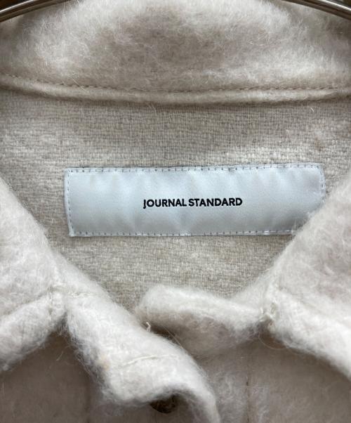 JOURNAL STANDARD（ジャーナルスタンダード）JOURNAL STANDARD (ジャーナル スタンダード) ウール混コート アイボリー サイズ:Freeの古着・服飾アイテム