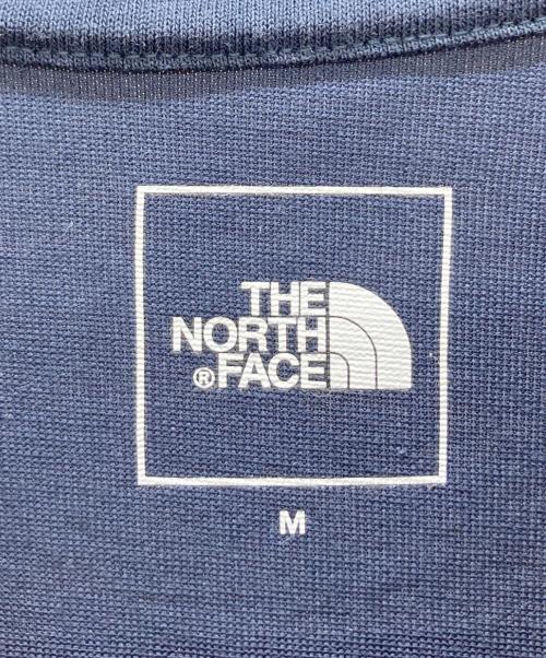THE NORTH FACE（ザ ノース フェイス）THE NORTH FACE (ザ ノース フェイス) バンダナスクエアロゴTシャツ ネイビー サイズ:Mの古着・服飾アイテム