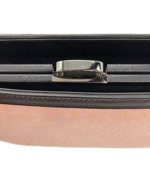 印傳屋（インデンヤ）印傳屋 (インデンヤ) ハンドバック ピンクの古着・服飾アイテム