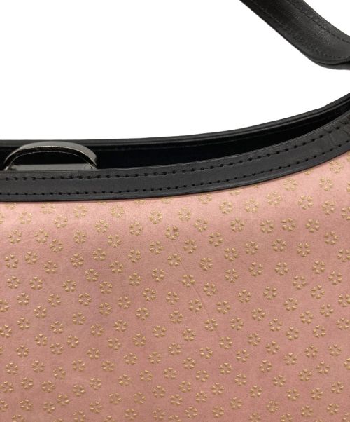 印傳屋（インデンヤ）印傳屋 (インデンヤ) ハンドバック ピンクの古着・服飾アイテム