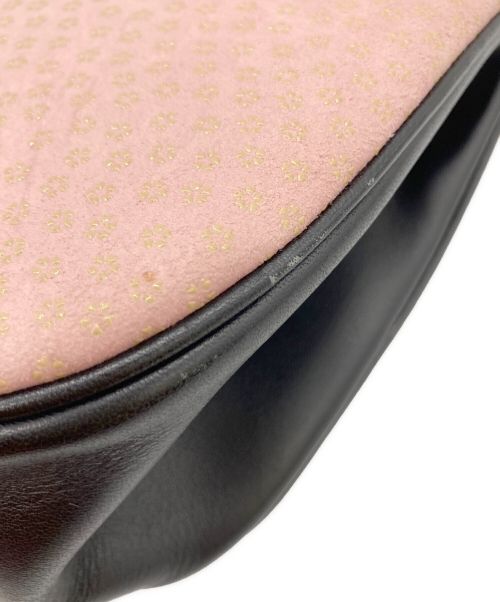 印傳屋（インデンヤ）印傳屋 (インデンヤ) ハンドバック ピンクの古着・服飾アイテム