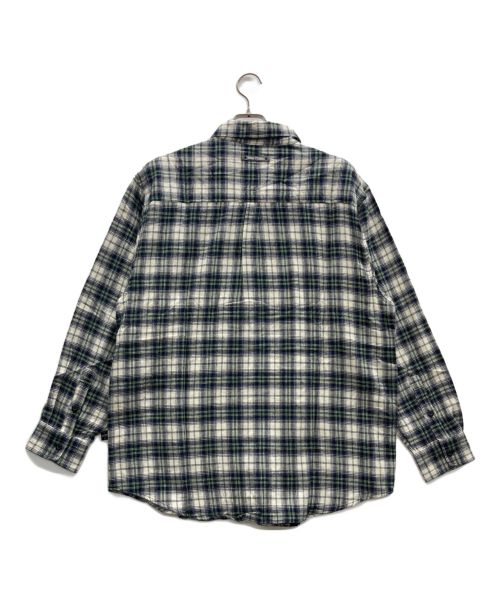 DOG TOWN（ドッグ タウン）DOG TOWN (ドッグ タウン) チェックネルシャツ ネイビー サイズ:XL 未使用品の古着・服飾アイテム