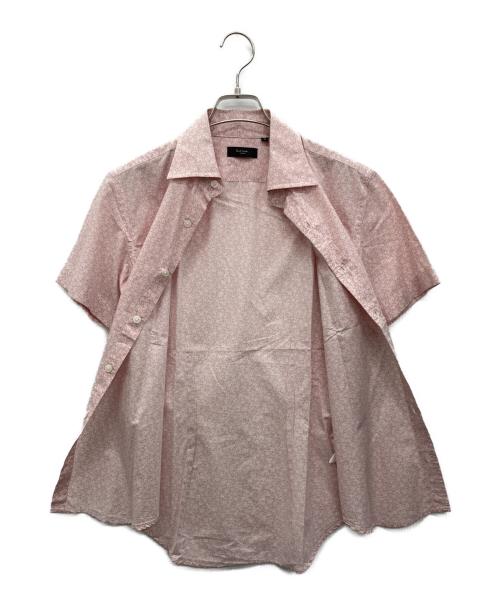 PAUL SMITH（ポールスミス）Paul Smith (ポールスミス) 半袖シャツ ピンク サイズ:Mの古着・服飾アイテム