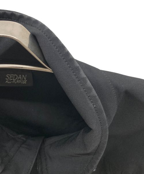 SEDAN ALL-PURPOSE（セダンオールパーパス）SEDAN ALL-PURPOSE (セダンオールパーパス) ソフトシェルジャケット ブラック サイズ:XLの古着・服飾アイテム
