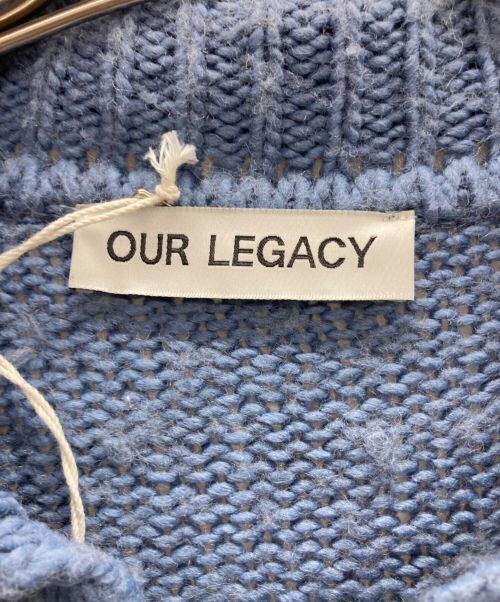 OUR LEGACY（アワーレガシー）OUR LEGACY (アワーレガシー) ビッグカーディガン スカイブルー サイズ:40の古着・服飾アイテム