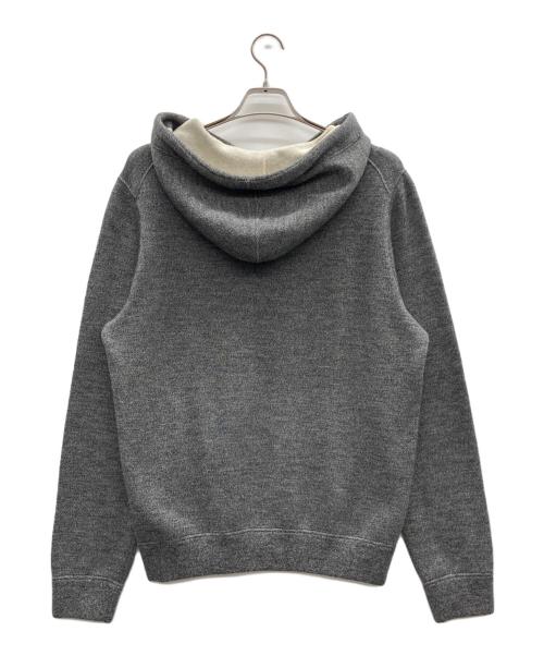 LOUIS VUITTON（ルイ ヴィトン）LOUIS VUITTON (ルイ ヴィトン) LVカップワッペンパーカー グレー サイズ:Mの古着・服飾アイテム