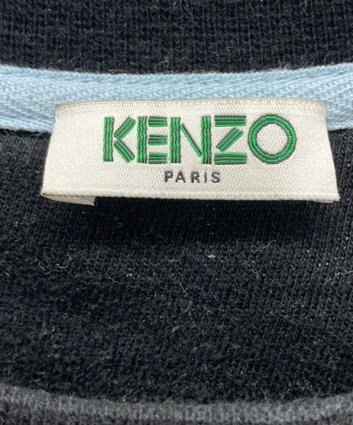 KENZO（ケンゾー）KENZO (ケンゾー) 刺繍スウェット ブラック サイズ:Sの古着・服飾アイテム