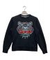 KENZO（ケンゾー）の古着「刺繍スウェット」｜ブラック